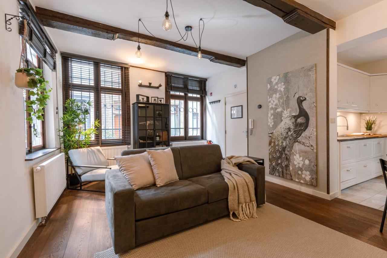 Authentic Apartment In The Heart Of アントウェルペン エクステリア 写真